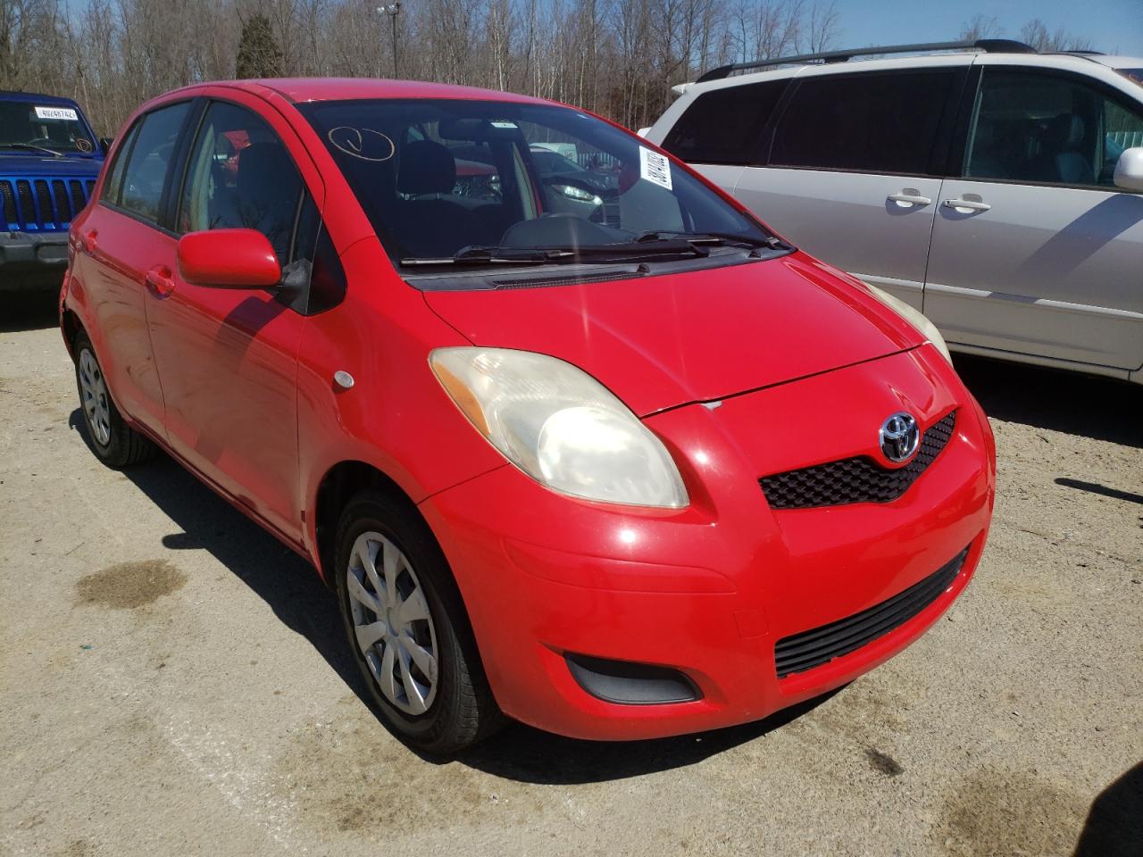 Photo 1 from auction – 2010 TOYOTA YARIS with VIN JTDKT4K37A5320144