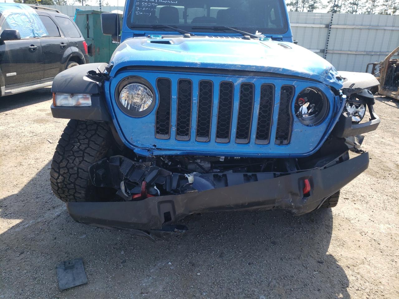 Photo 9 from auction – 2021 JEEP GLADIATOR with VIN 1C6JJTBG6ML573350