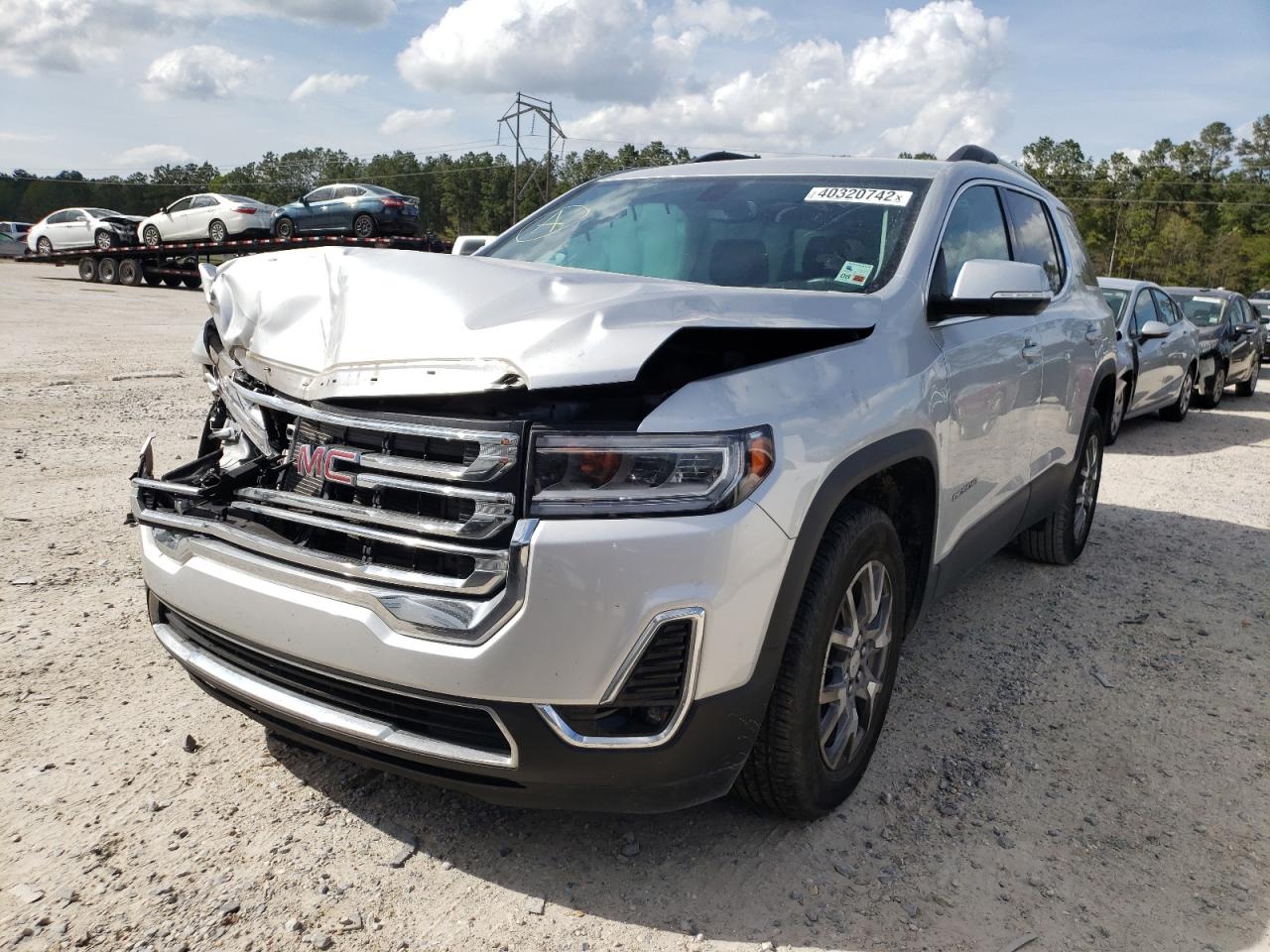 Photo 2 from auction – 2020 GMC ACADIA SLT with VIN 1GKKNMLS7LZ172285