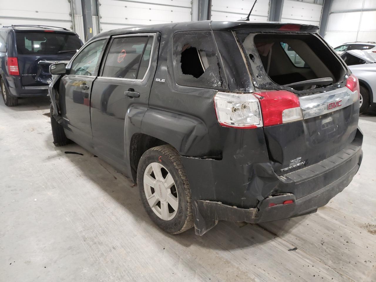 Photo 3 from auction – 2013 GMC TERRAIN SL with VIN 2GKALMEK1D6427945