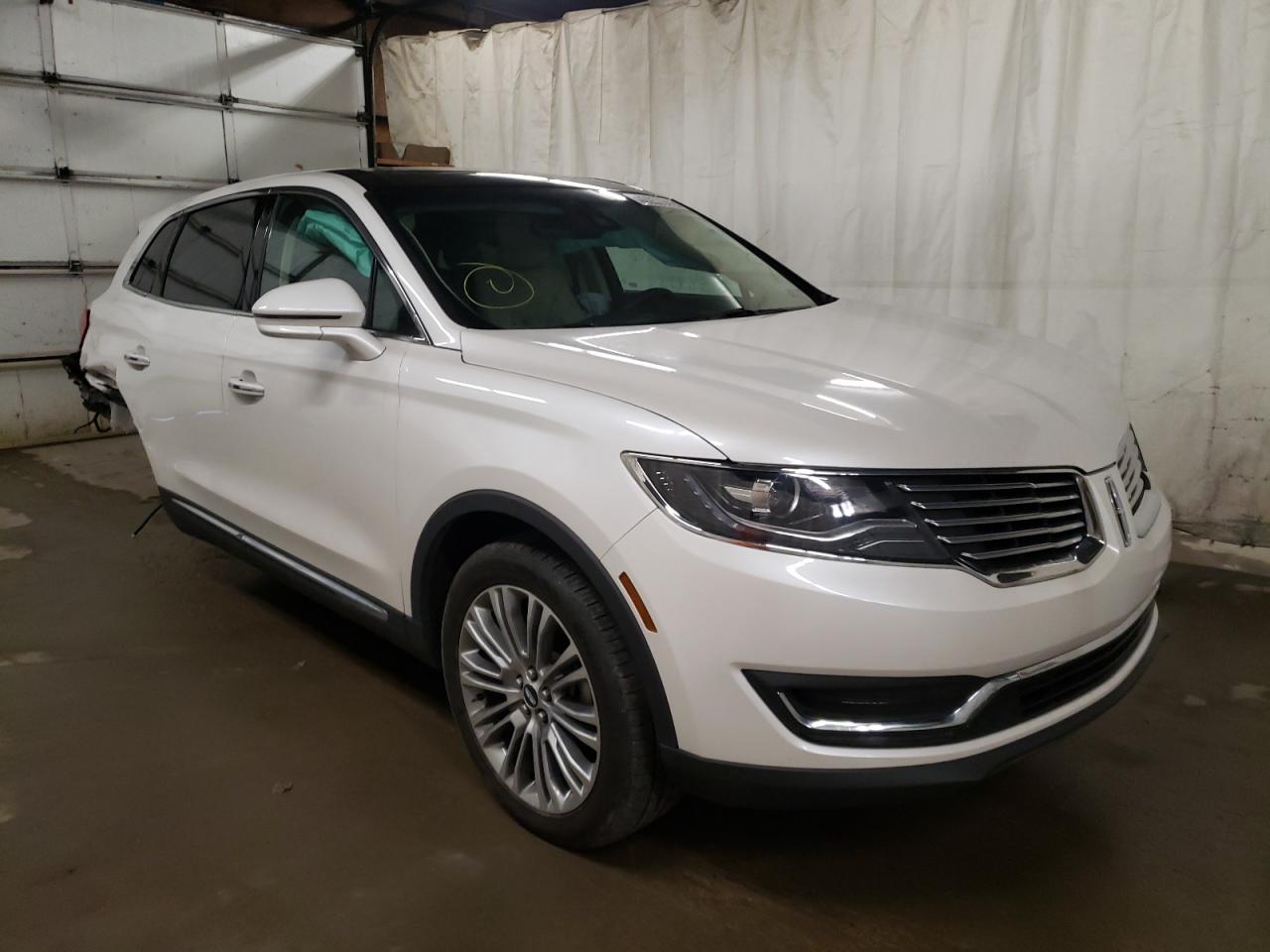 LINCOLN MKX RESERV 2018 with VIN 2LMPJ8LRXJBL42401 - Photo from auction