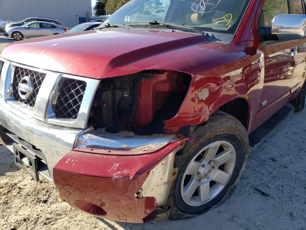 Photo 9 from auction – 2005 NISSAN ARMADA SE with VIN 5N1AA08B05N705569