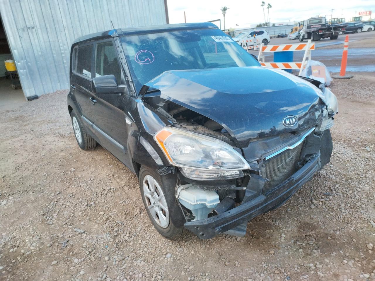 KIA SOUL 2012 with VIN KNDJT2A50C7745070 - Photo from auction