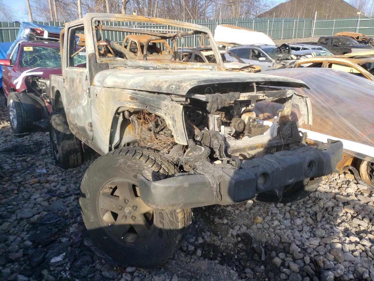 JEEP WRANGLER X 2009 with VIN 1J4FA241X9L732714 - Photo from auction