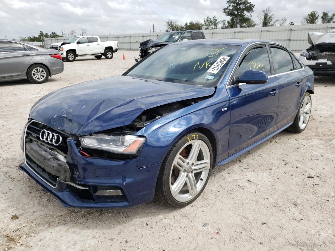 Photo 2 from auction – 2013 AUDI A4 PRESTIG with VIN WAUKFAFL3DN017251