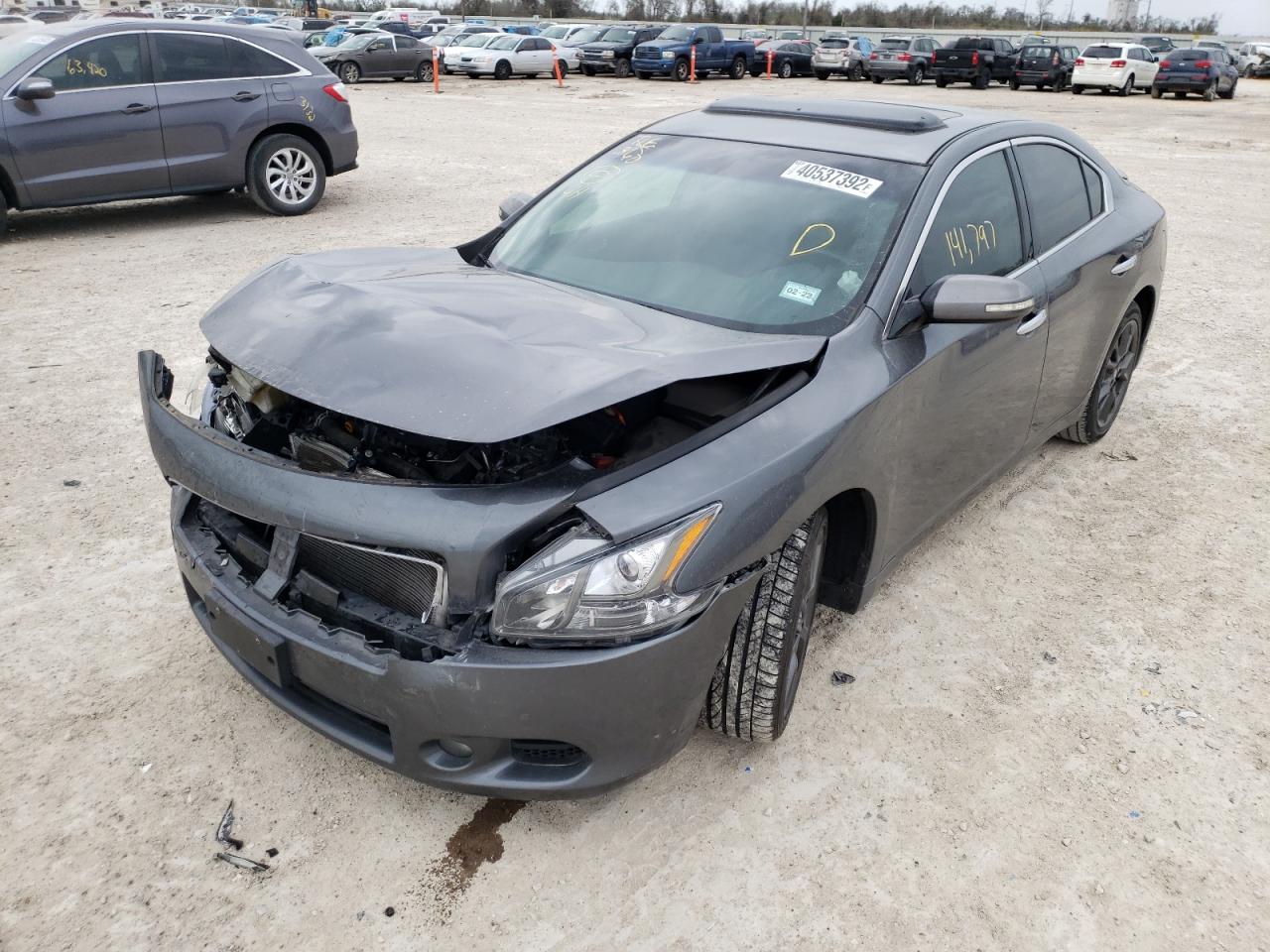 Photo 2 from auction – 2014 NISSAN MAXIMA S with VIN 1N4AA5AP4EC471820