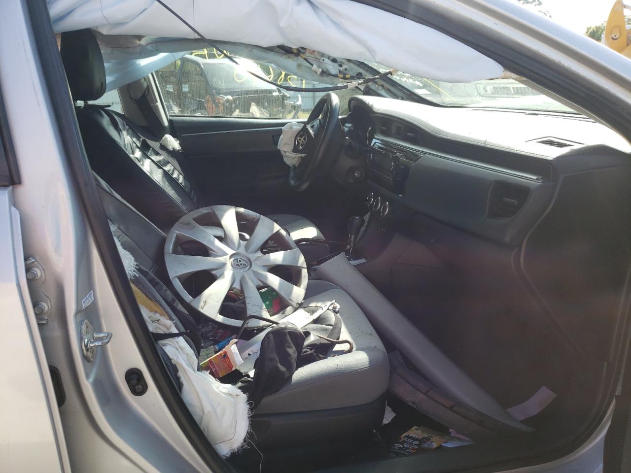 Photo 5 from auction – 2015 TOYOTA COROLLA L with VIN 2T1BURHE7FC433945