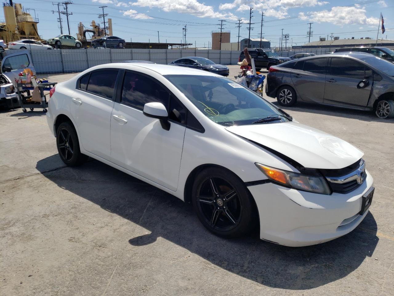 HONDA CIVIC LX 2012 with VIN 19XFB2F58CE392708 - Photo from auction