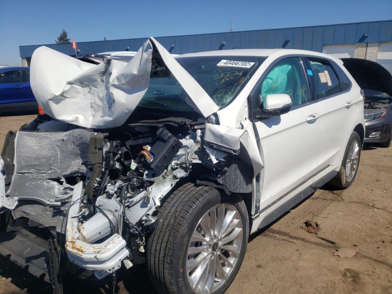 Photo 2 from auction – 2021 FORD EDGE TITAN with VIN 2FMPK4K92MBA17829