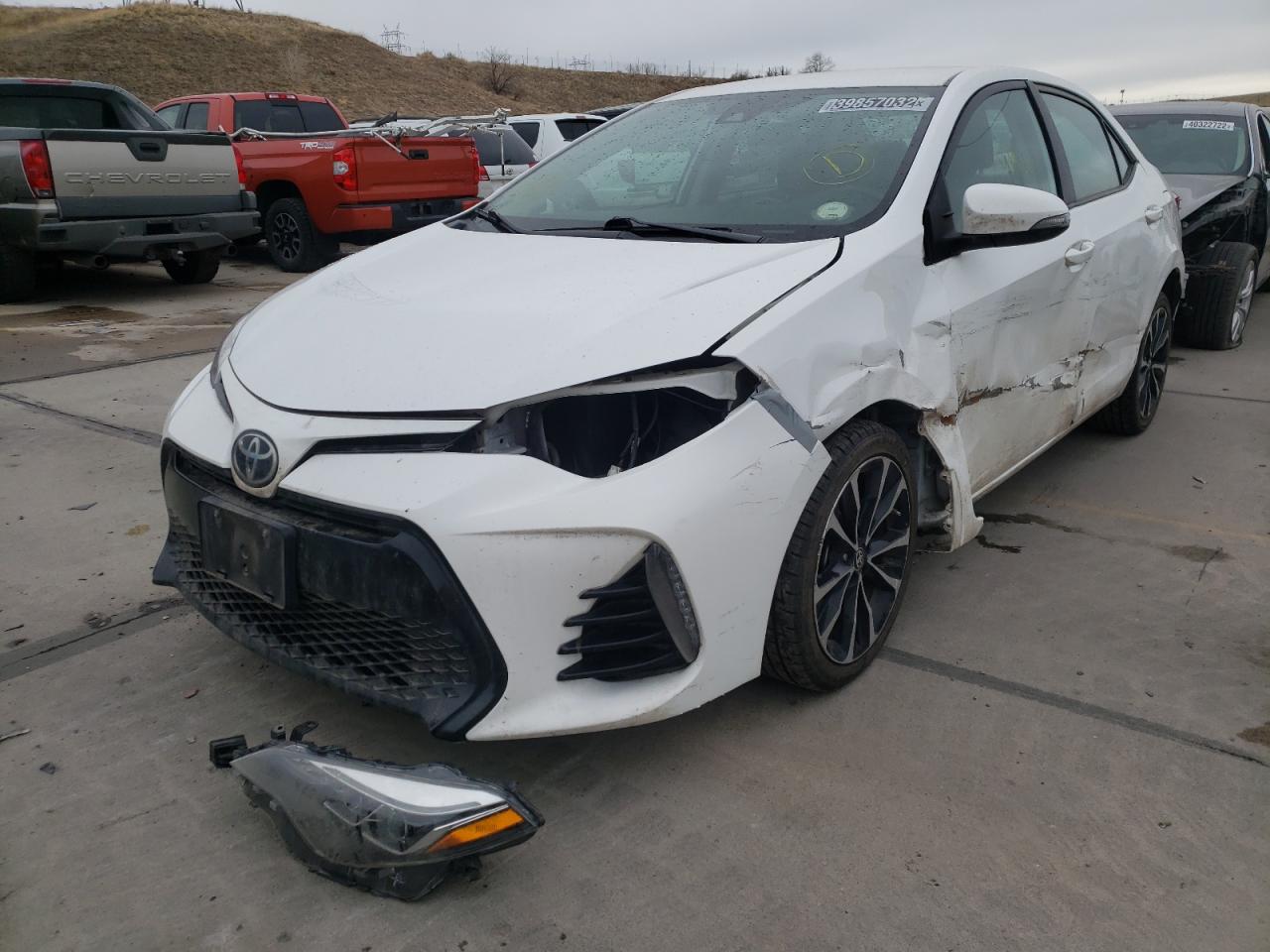 Photo 2 from auction – 2017 TOYOTA COROLLA IM with VIN 2T1BURHE2HC955384