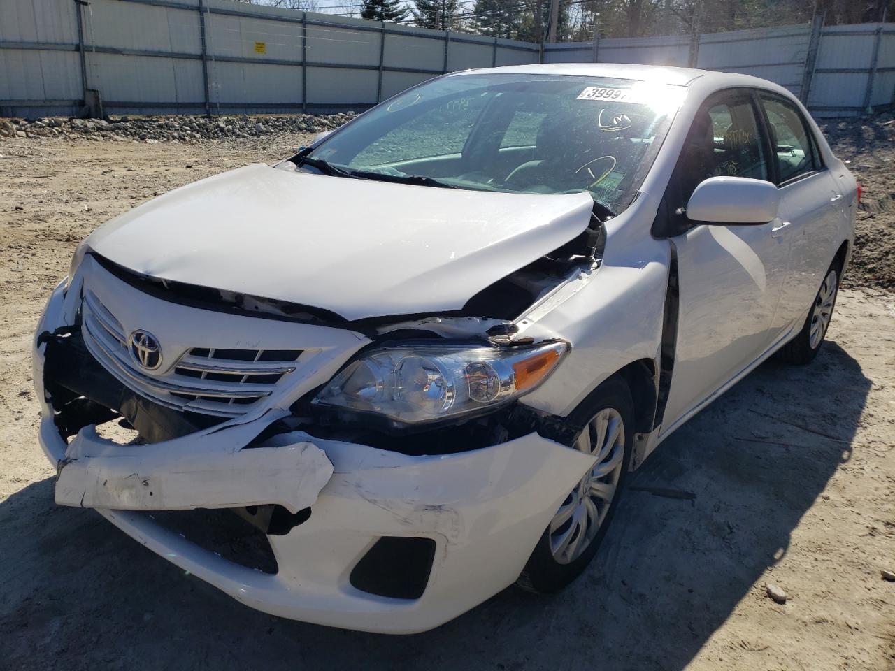 Photo 2 from auction – 2013 TOYOTA COROLLA BA with VIN 2T1BU4EE2DC089512