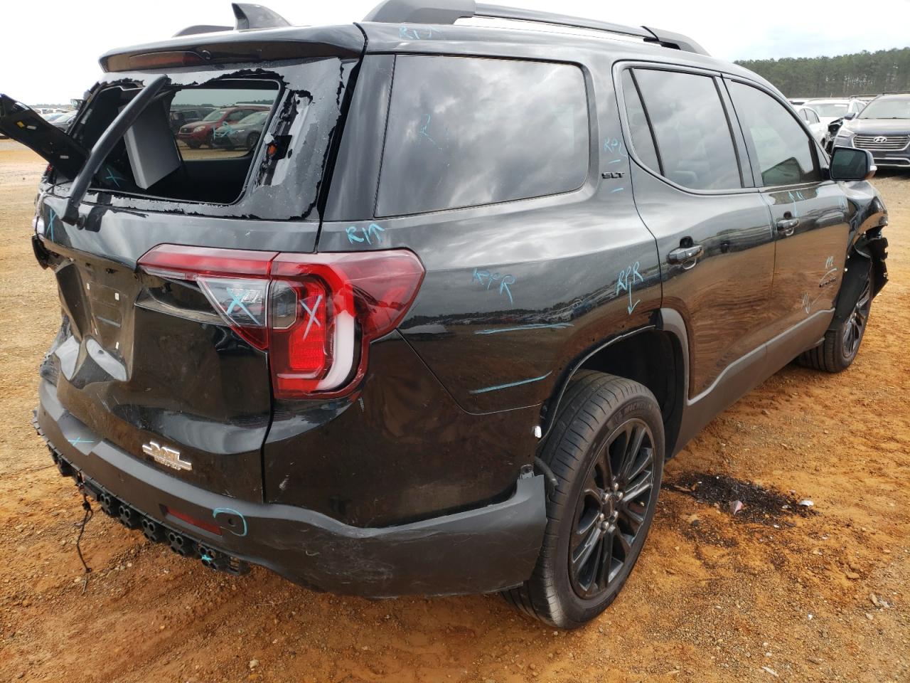 Photo 4 from auction – 2021 GMC ACADIA SLT with VIN 1GKKNMLS7MZ232101
