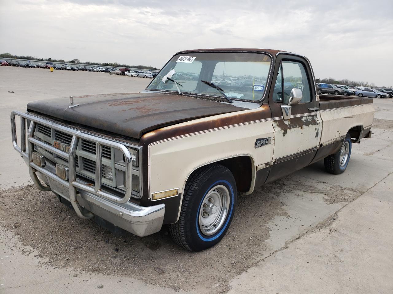 Photo 2 from auction – 1984 GMC C1500 with VIN 1GTDC14H3EJ501948