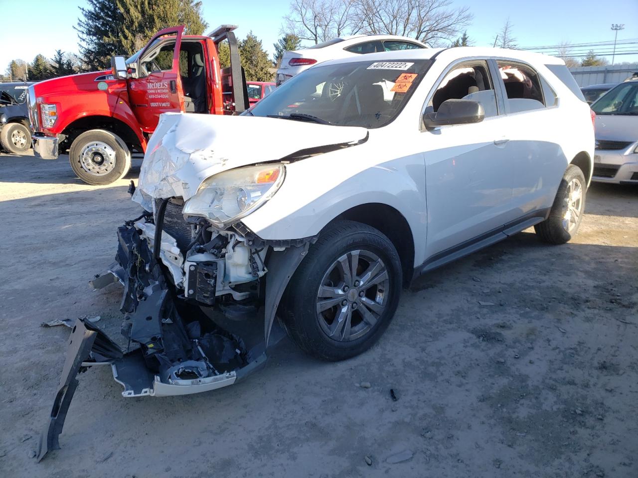 Photo 2 from auction – 2014 CHEVROLET EQUINOX LS with VIN 2GNALAEK1E6313558