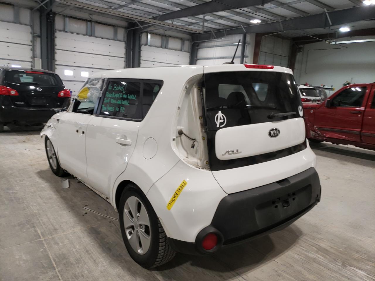 Photo 3 from auction – 2016 KIA SOUL with VIN KNDJN2A23G7261495