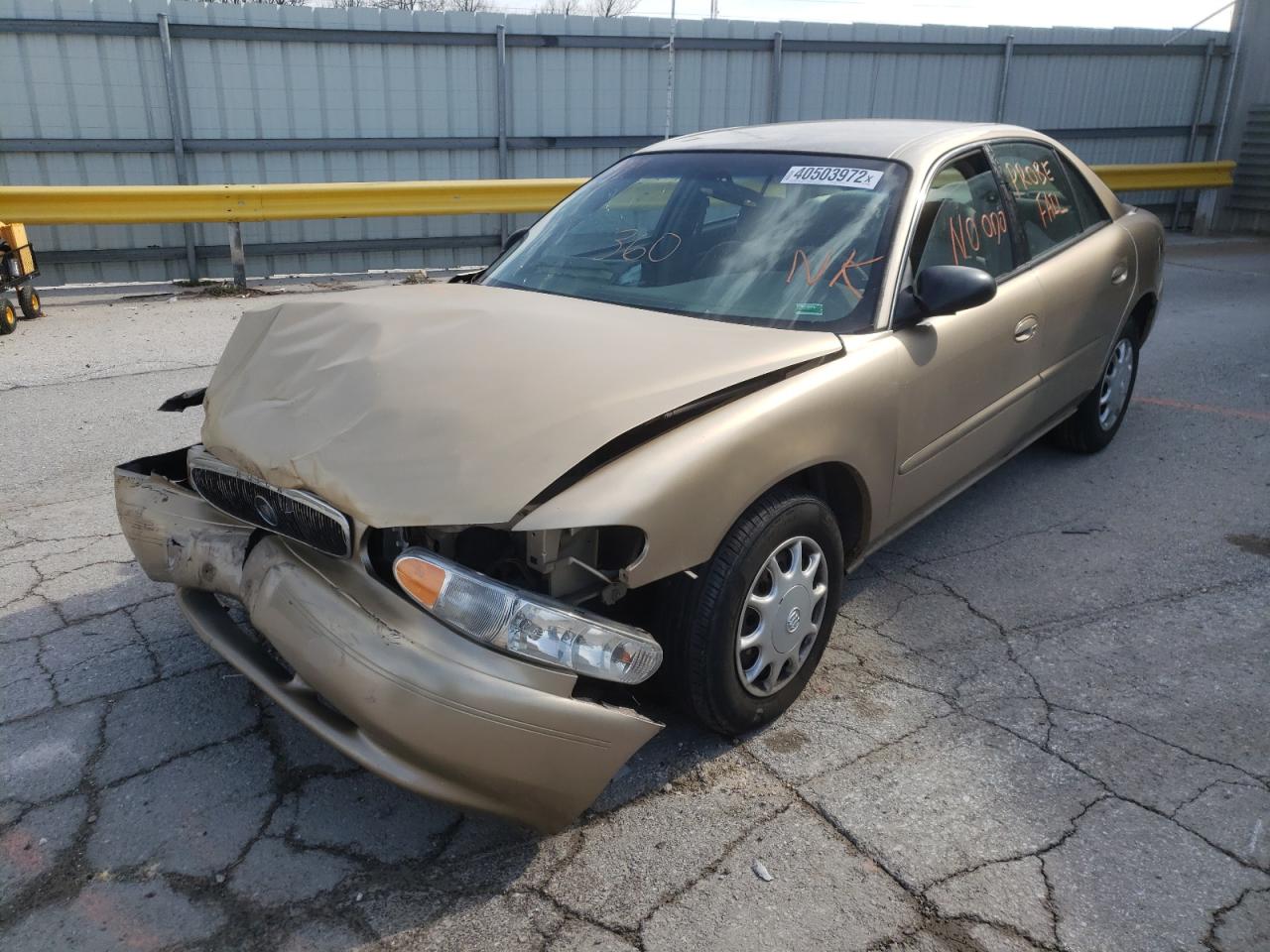 Photo 2 from auction – 2004 BUICK CENTURY CU with VIN 2G4WS52J941202039