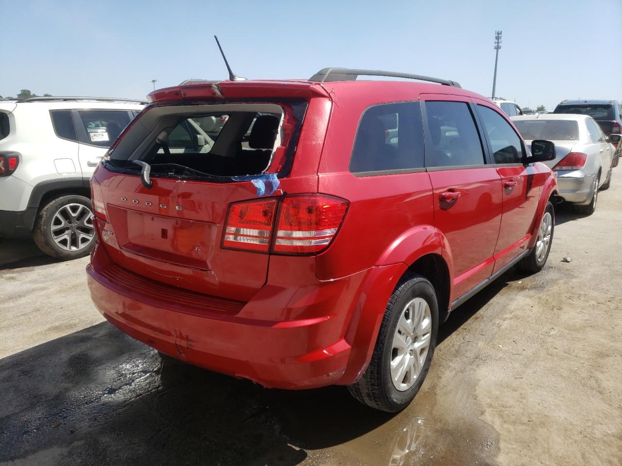 Photo 4 from auction – 2017 DODGE JOURNEY SE with VIN 3C4PDCAB7HT544899