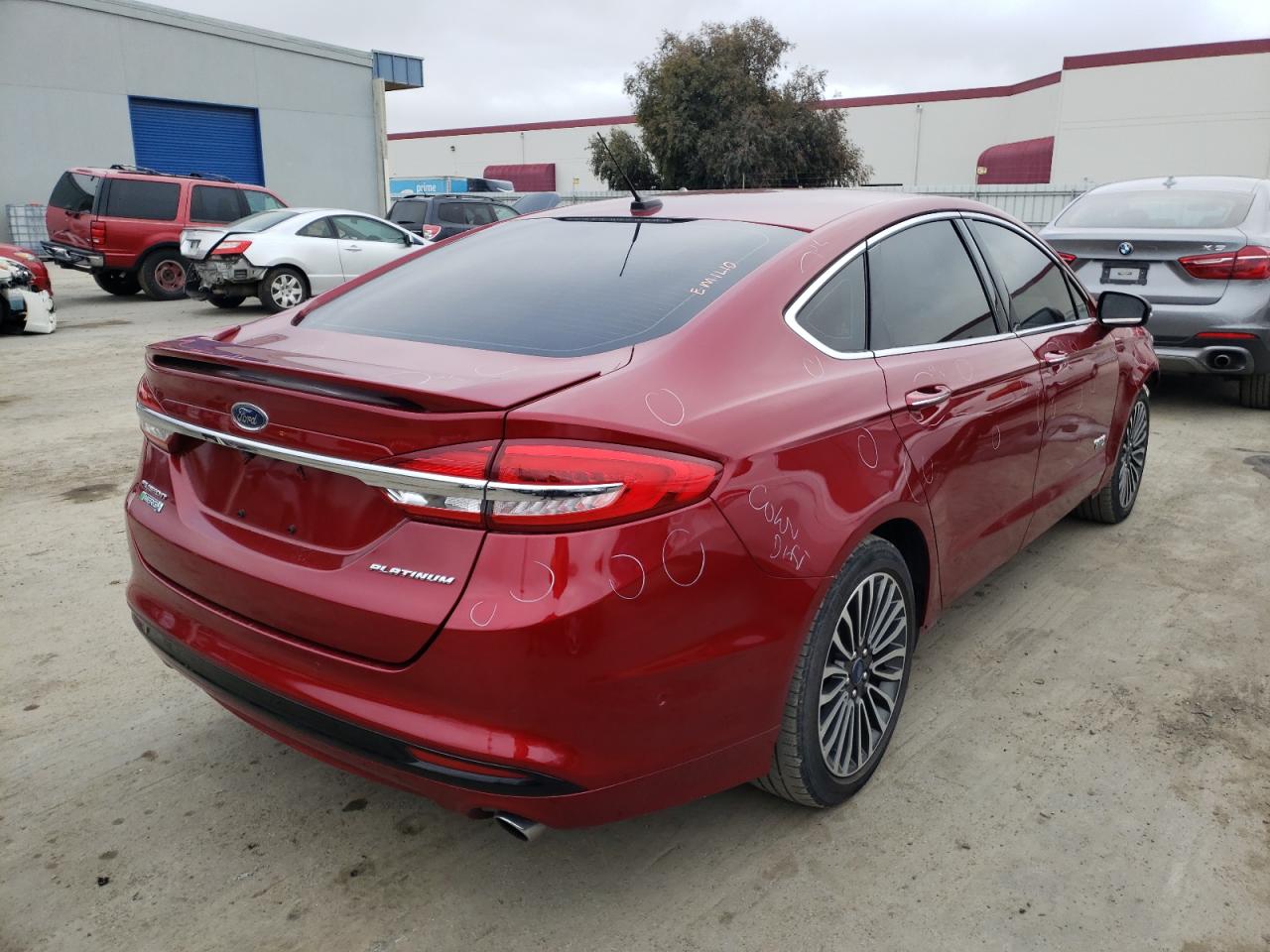 Photo 4 from auction – 2017 FORD FUSION TIT with VIN 3FA6P0SU4HR276995