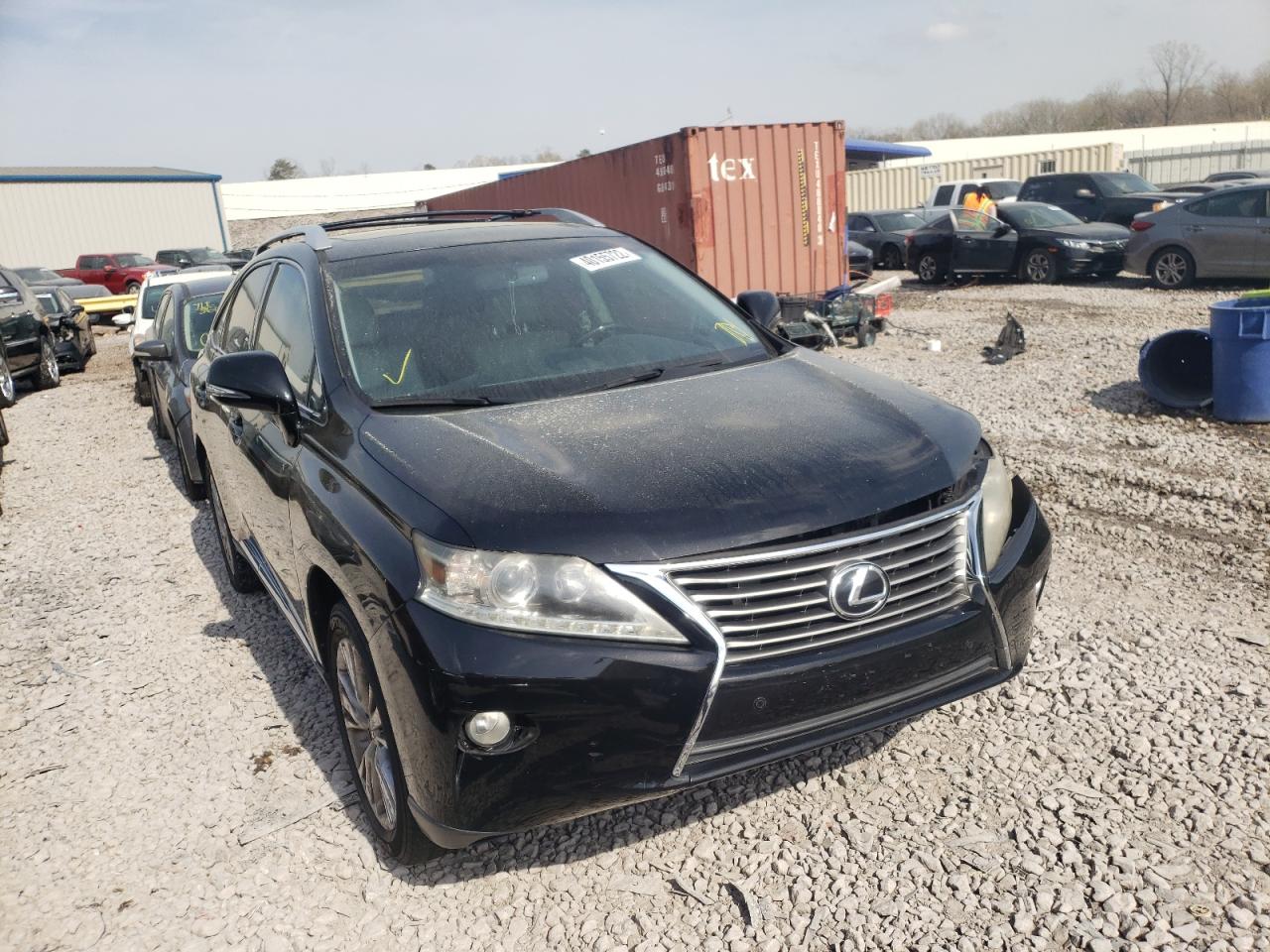 LEXUS RX 350 BAS 2013 with VIN 2T2BK1BA3DC184937 - Photo from auction