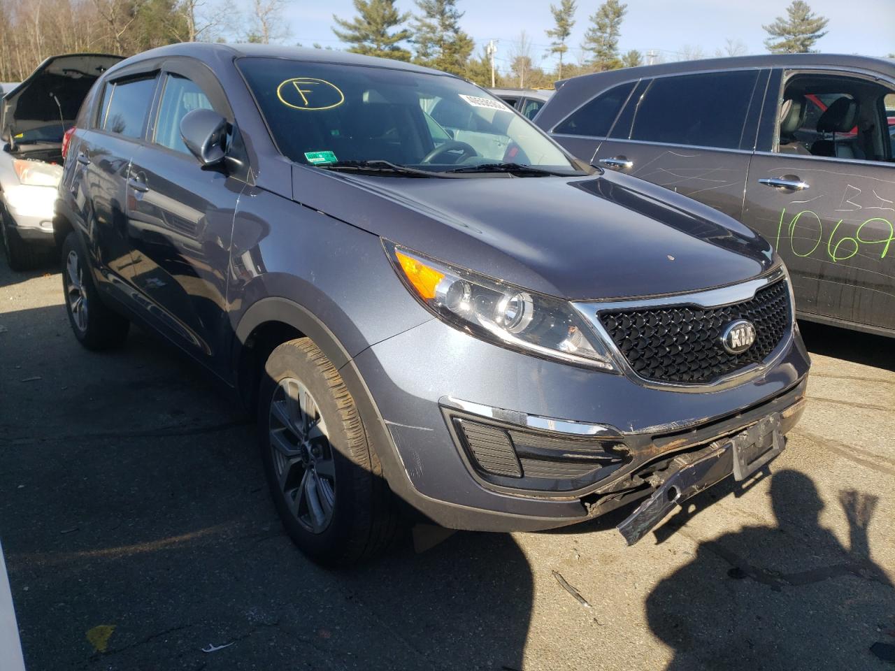 Photo 1 from auction – 2014 KIA SPORTAGE B with VIN KNDPB3AC3E7576327