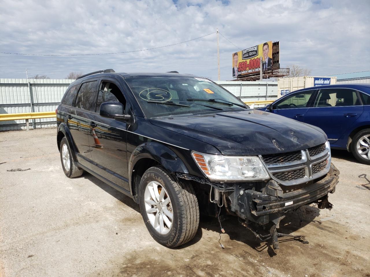 DODGE JOURNEY SX 2016 with VIN 3C4PDCBB2GT128059 - Photo from auction