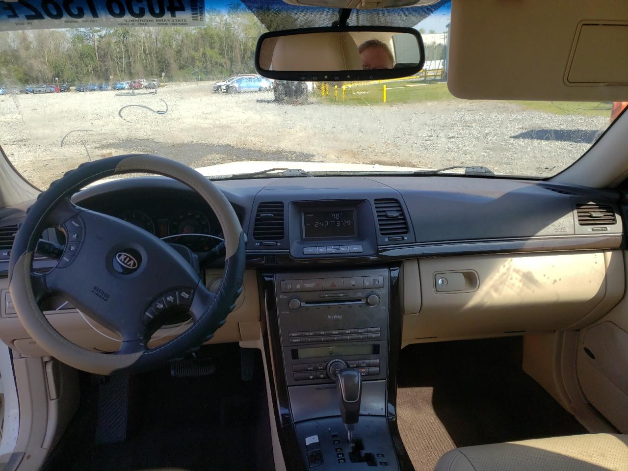 Photo 9 from auction – 2008 KIA AMANTI with VIN KNALD125385164256