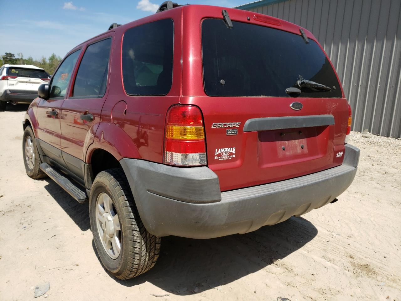 Photo 3 from auction – 2003 FORD ESCAPE XLT with VIN 1FMYU03163KD78792