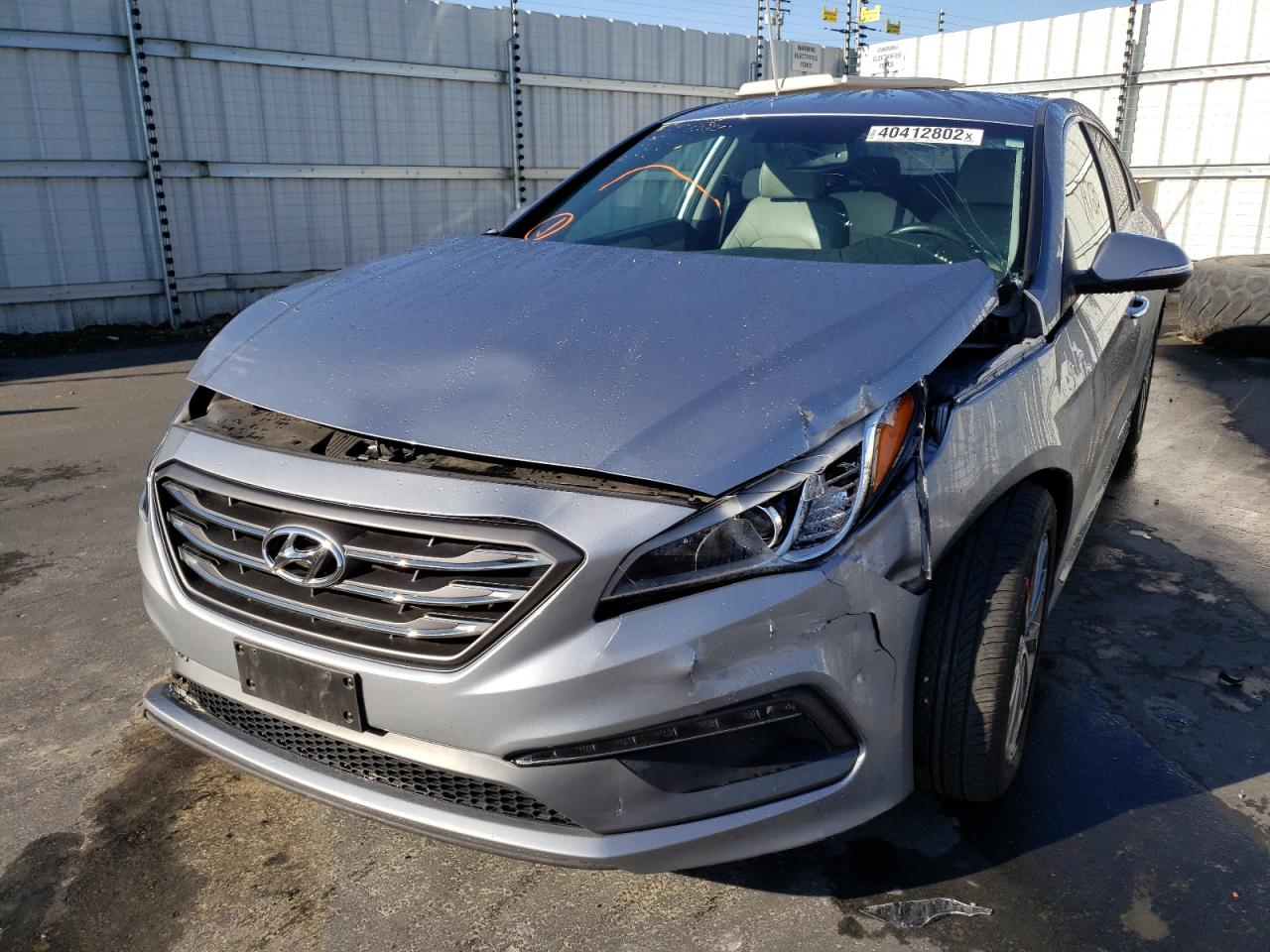 Photo 9 from auction – 2015 HYUNDAI SONATA SPO with VIN 5NPE34AF2FH064558