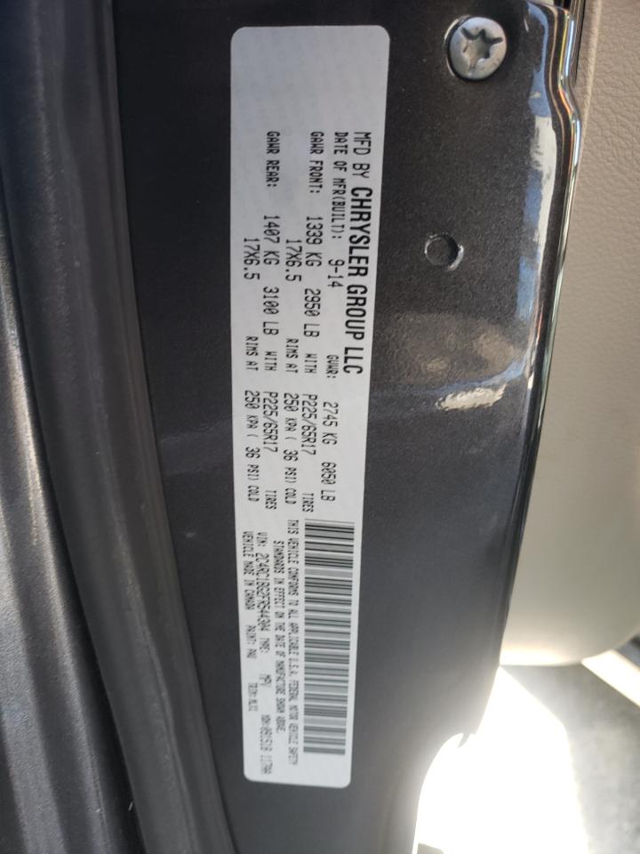 Photo 10 from auction – 2015 CHRYSLER TOWN & COU with VIN 2C4RC1BG2FR544304