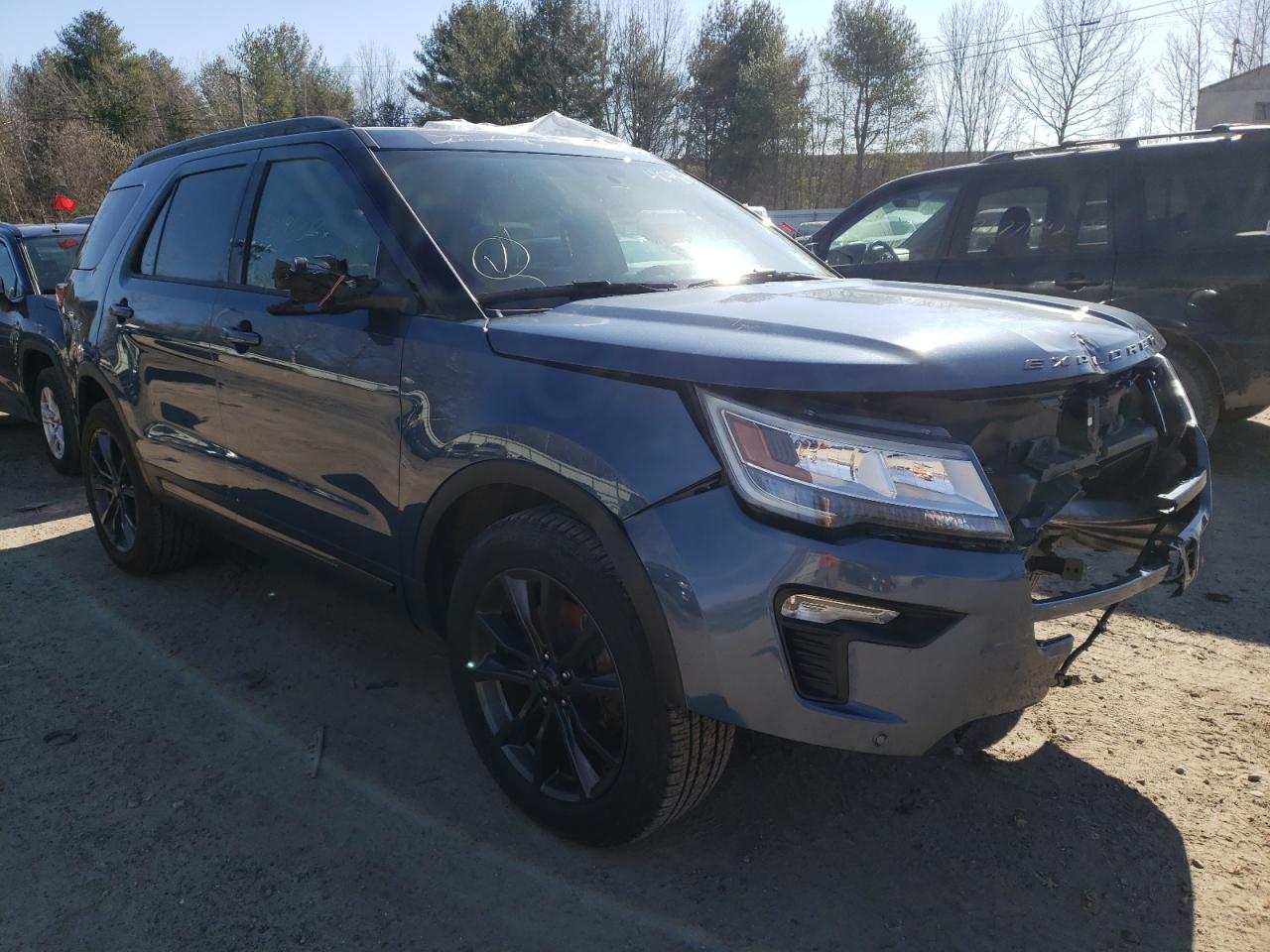 FORD EXPLORER X 2019 with VIN 1FM5K8D80KGA05753 - Photo from auction