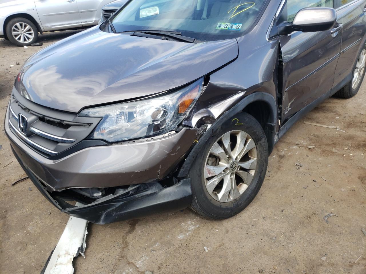 Photo 9 from auction – 2013 HONDA CR-V EXL with VIN 5J6RM4H76DL069911