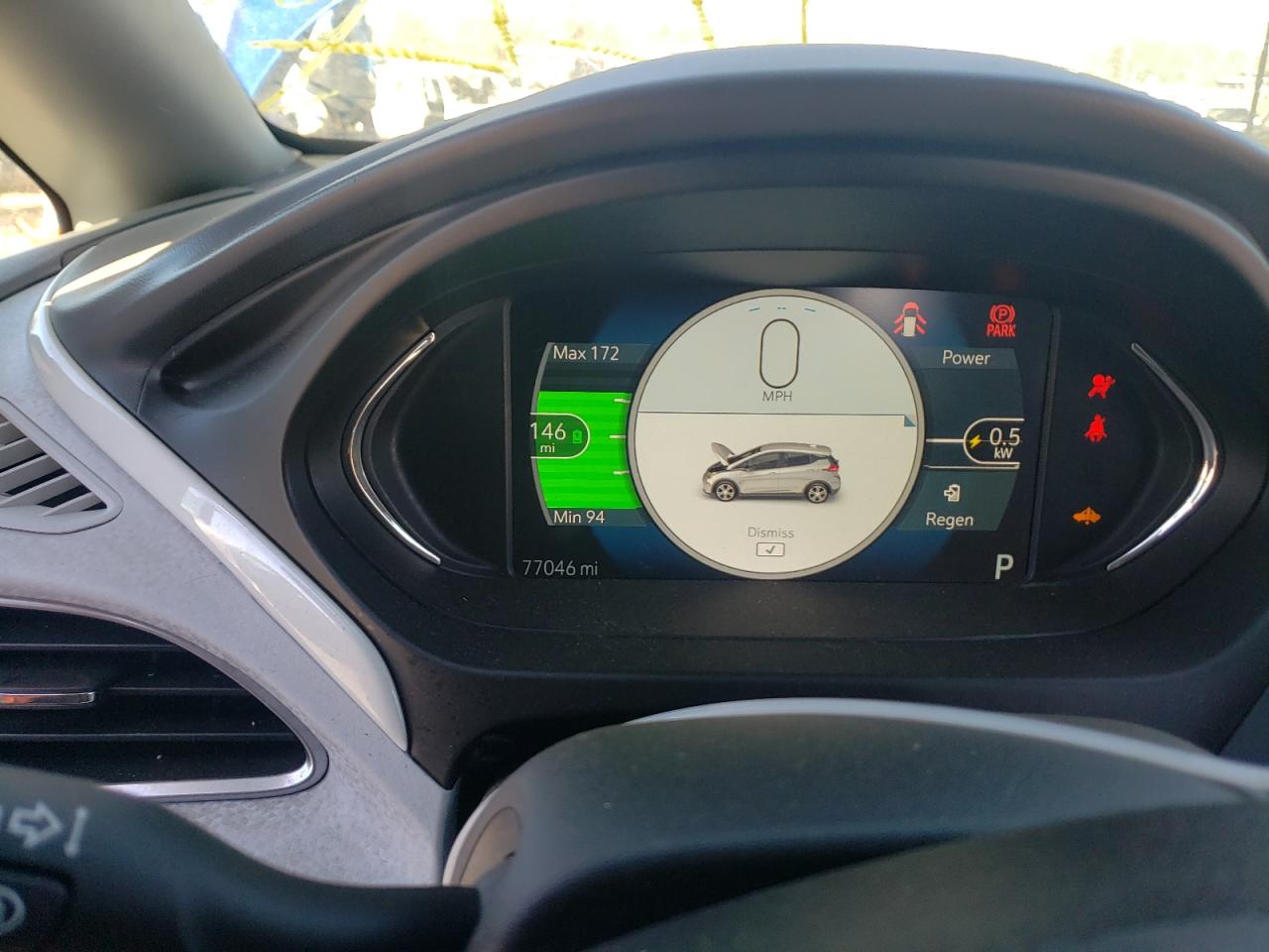 Photo 8 from auction – 2017 CHEVROLET BOLT EV PR with VIN 1G1FX6S08H4165569