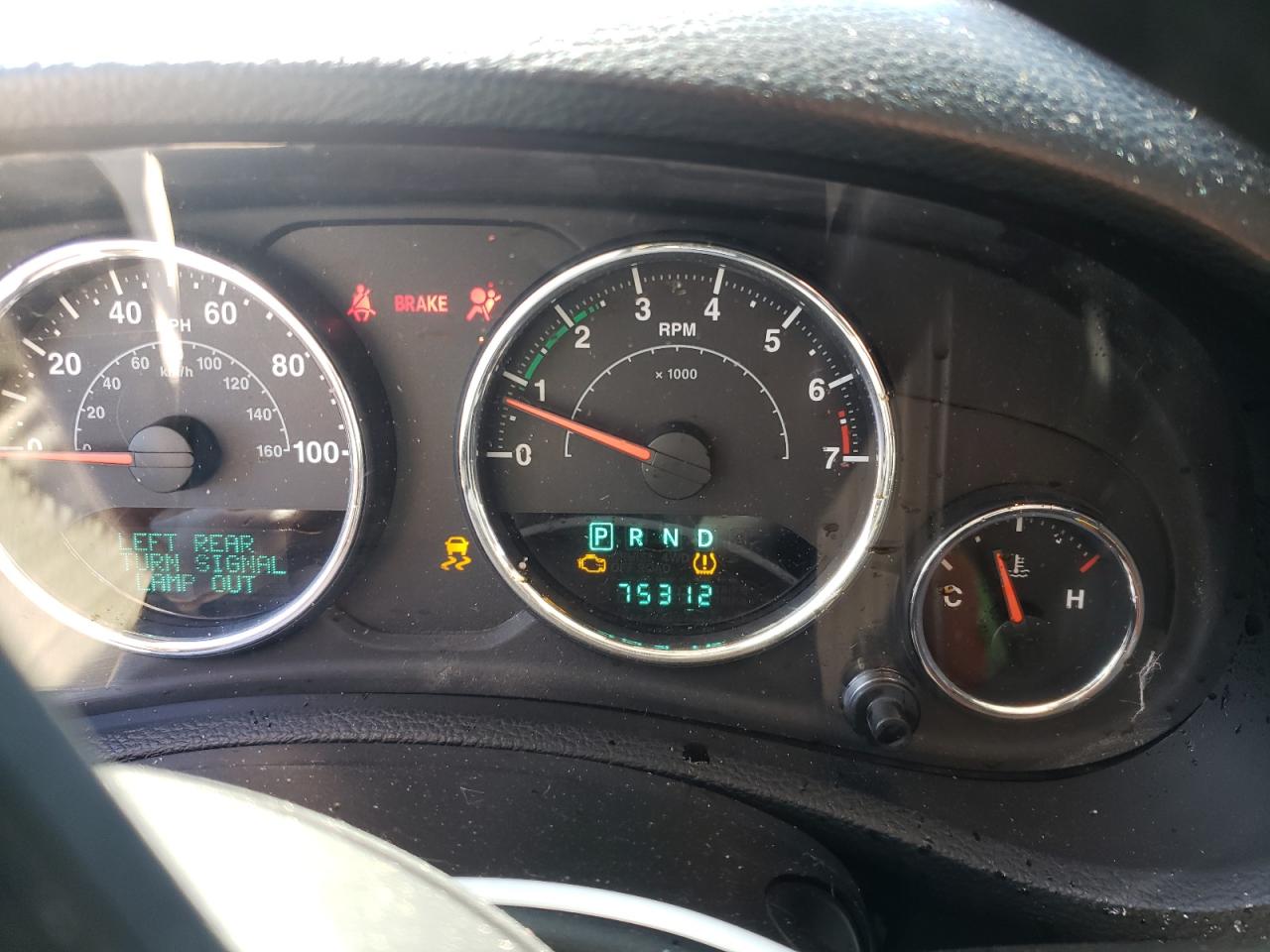 Photo 8 from auction – 2012 JEEP WRANGLER U with VIN 1C4BJWEG6CL279259