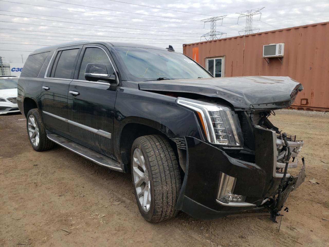 CADILLAC ESCALADE E 2019 with VIN 1GYS4HKJ1KR270350 - Photo from auction