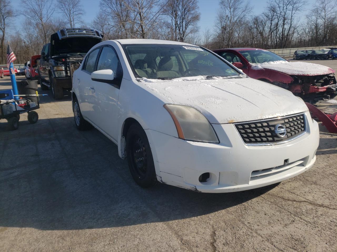 NISSAN SENTRA 2.0 2008 with VIN 3N1AB61E48L747579 - Photo from auction
