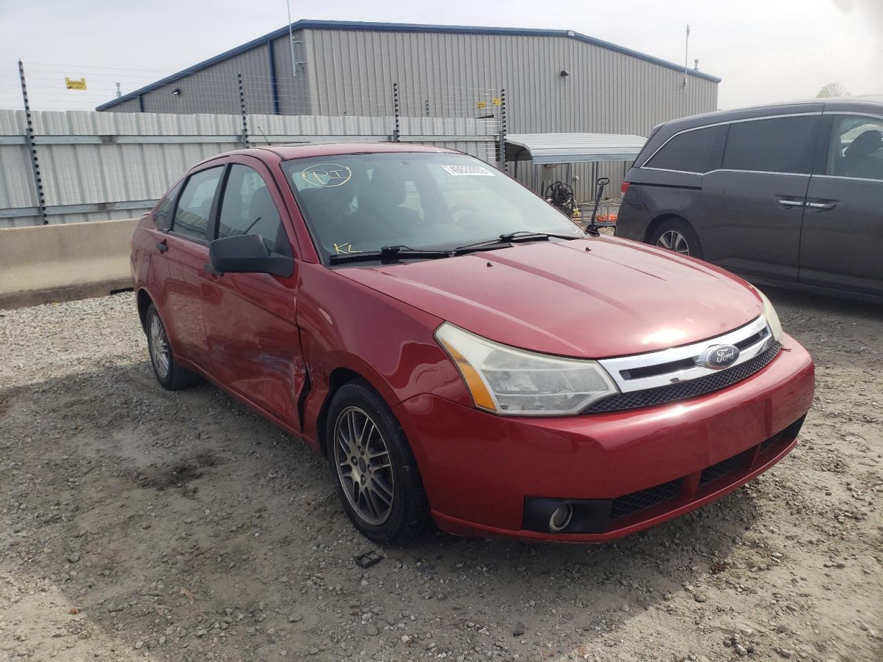 FORD FOCUS SE 2010 with VIN 1FAHP3FN3AW159196 - Photo from auction