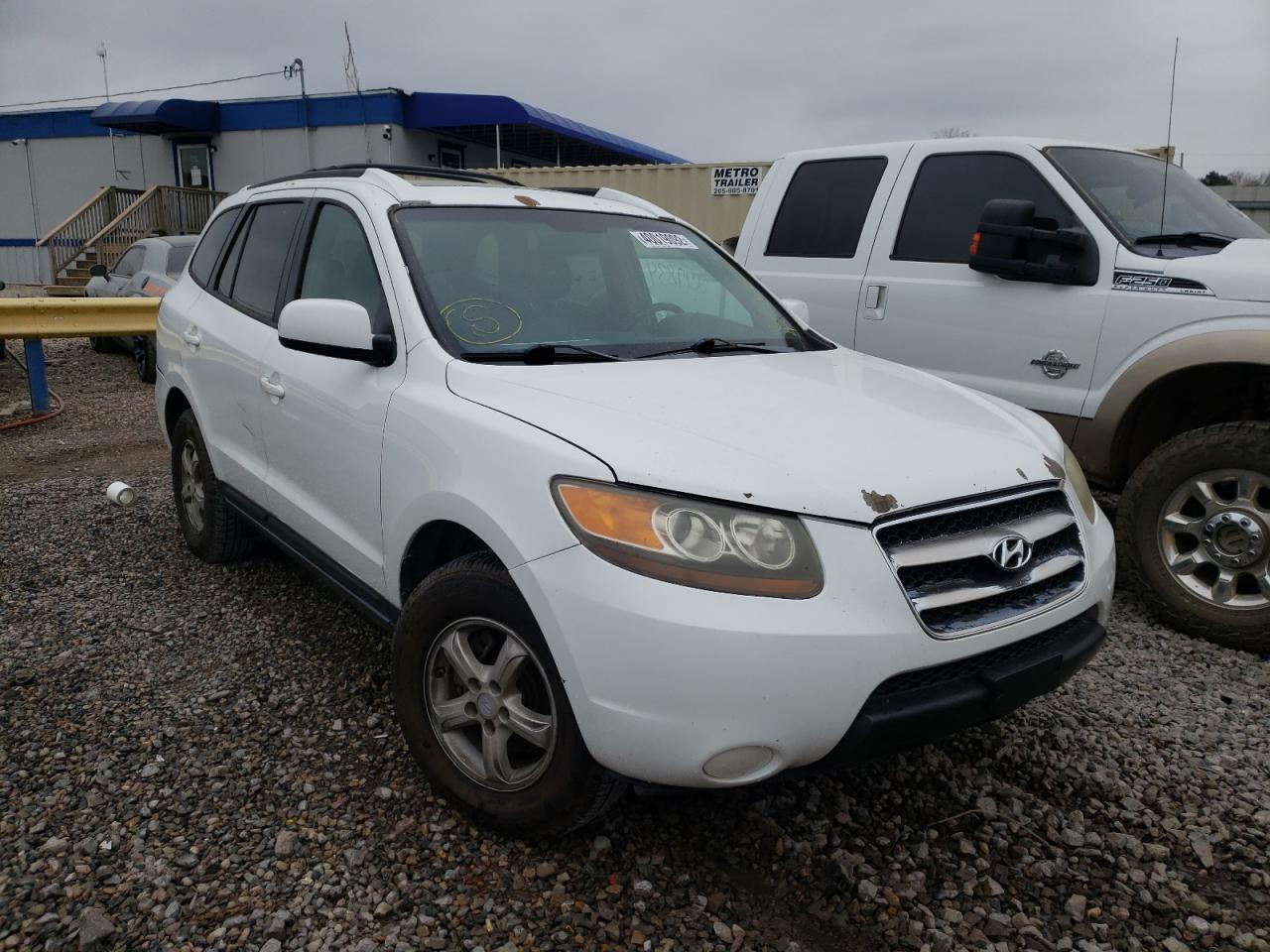 HYUNDAI SANTA FE G 2007 with VIN 5NMSG13DX7H127289 - Photo from auction
