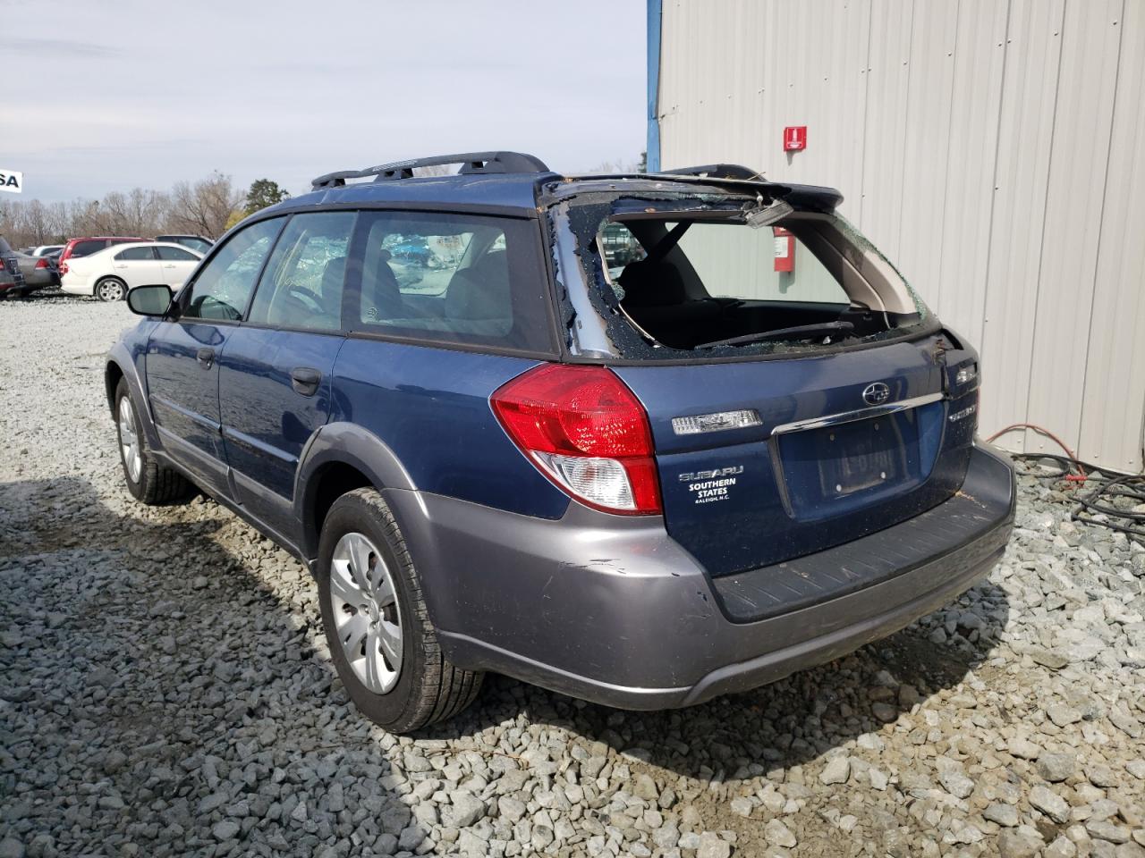 Photo 3 from auction – 2008 SUBARU OUTBACK with VIN 4S4BP60C686331333
