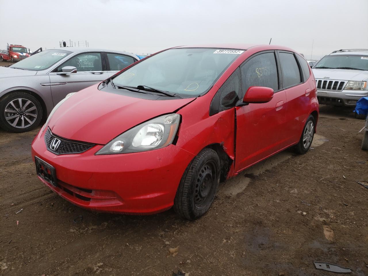 Photo 2 from auction – 2013 HONDA FIT with VIN JHMGE8G34DC046609