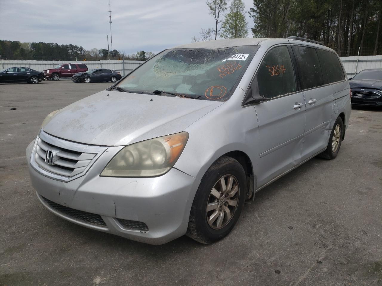 Photo 2 from auction – 2010 HONDA ODYSSEY EX with VIN 5FNRL3H53AB047378