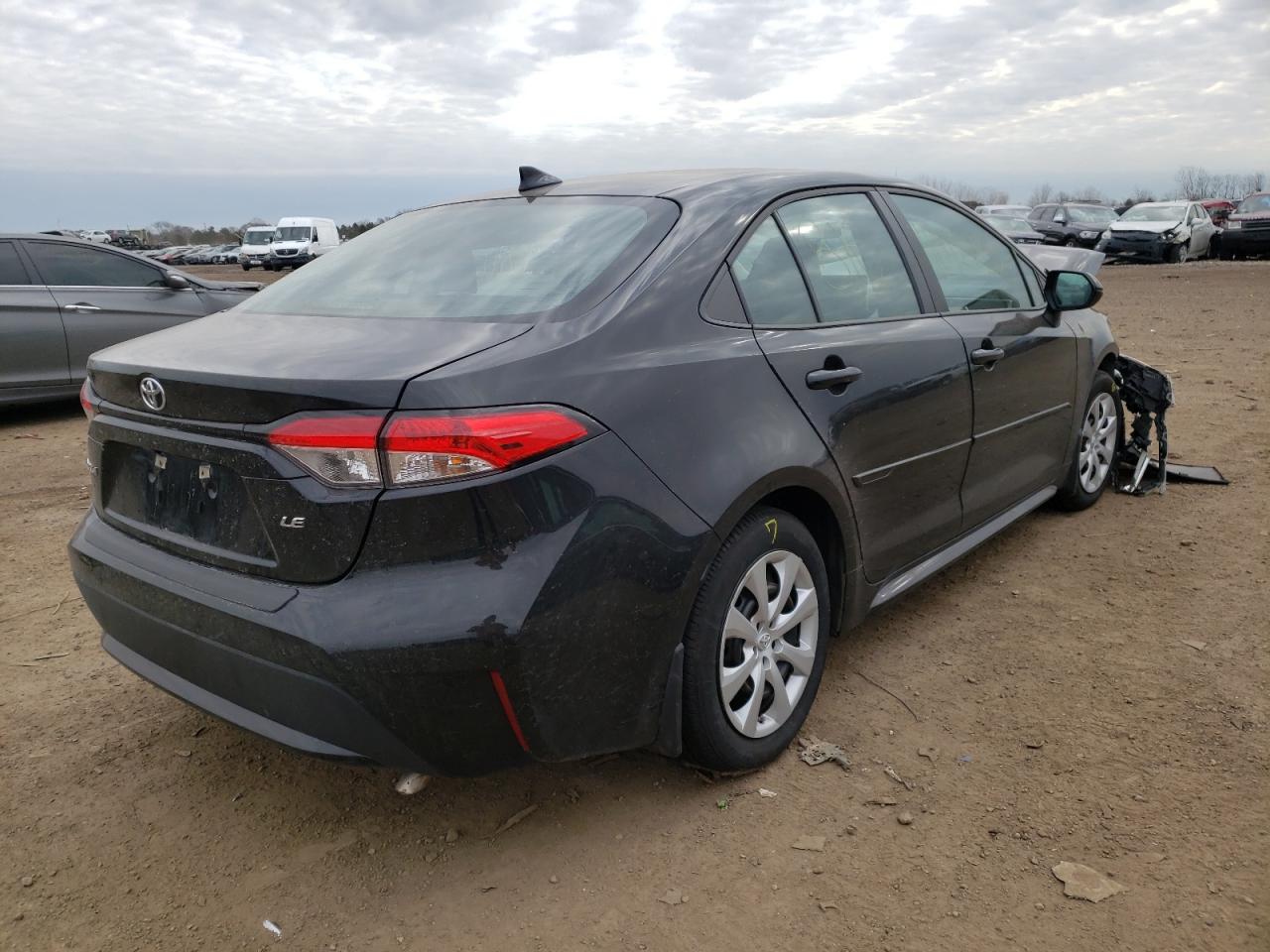 Photo 4 from auction – 2021 TOYOTA COROLLA LE with VIN 5YFEPMAE4MP162518