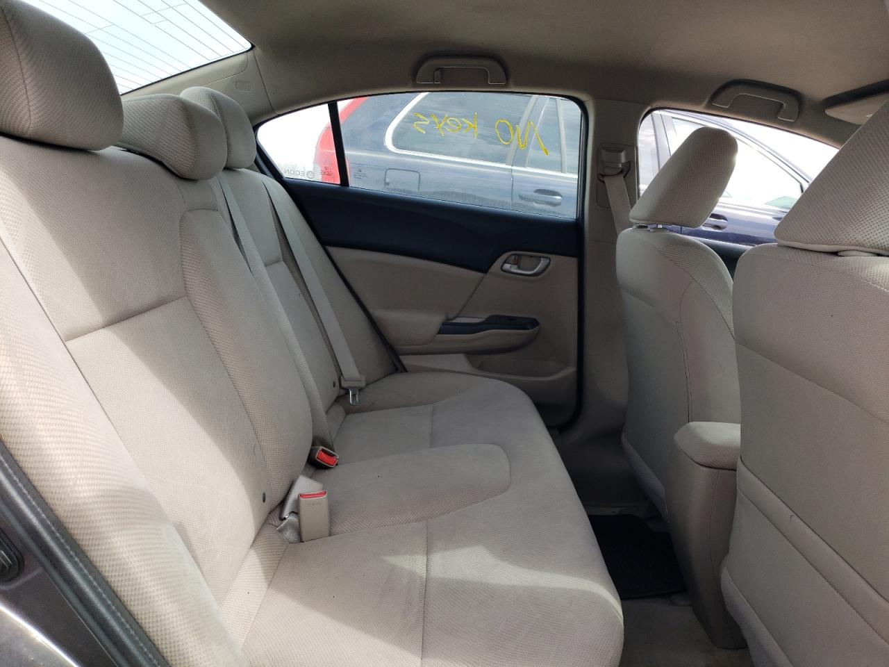Photo 6 from auction – 2012 HONDA CIVIC LX with VIN 19XFB2F53CE098567