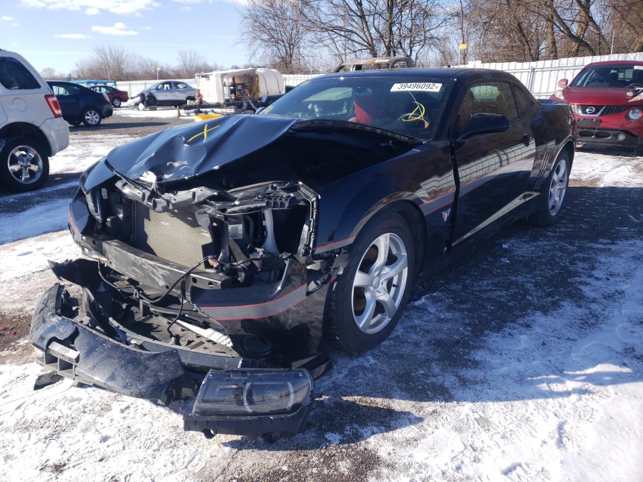 Photo 2 from auction – 2015 CHEVROLET CAMARO LT with VIN 2G1FF1E37F9237674
