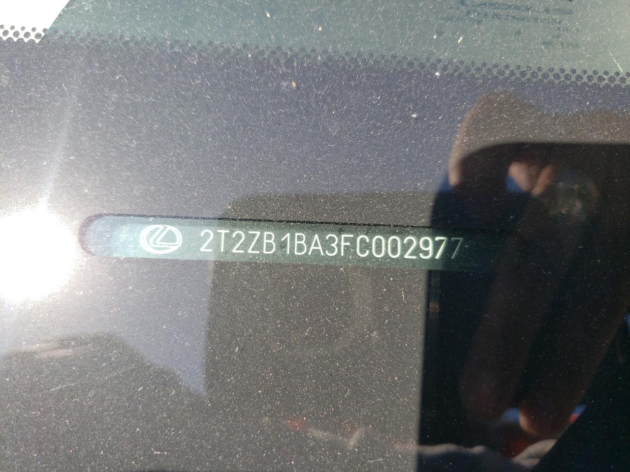 Photo 10 from auction – 2015 LEXUS RX 450H with VIN 2T2ZB1BA3FC002977