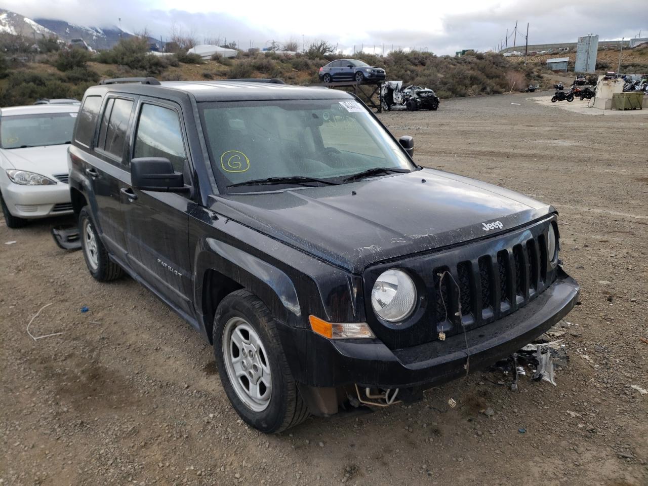JEEP PATRIOT SP 2014 with VIN 1C4NJPBB2ED758481 - Photo from auction