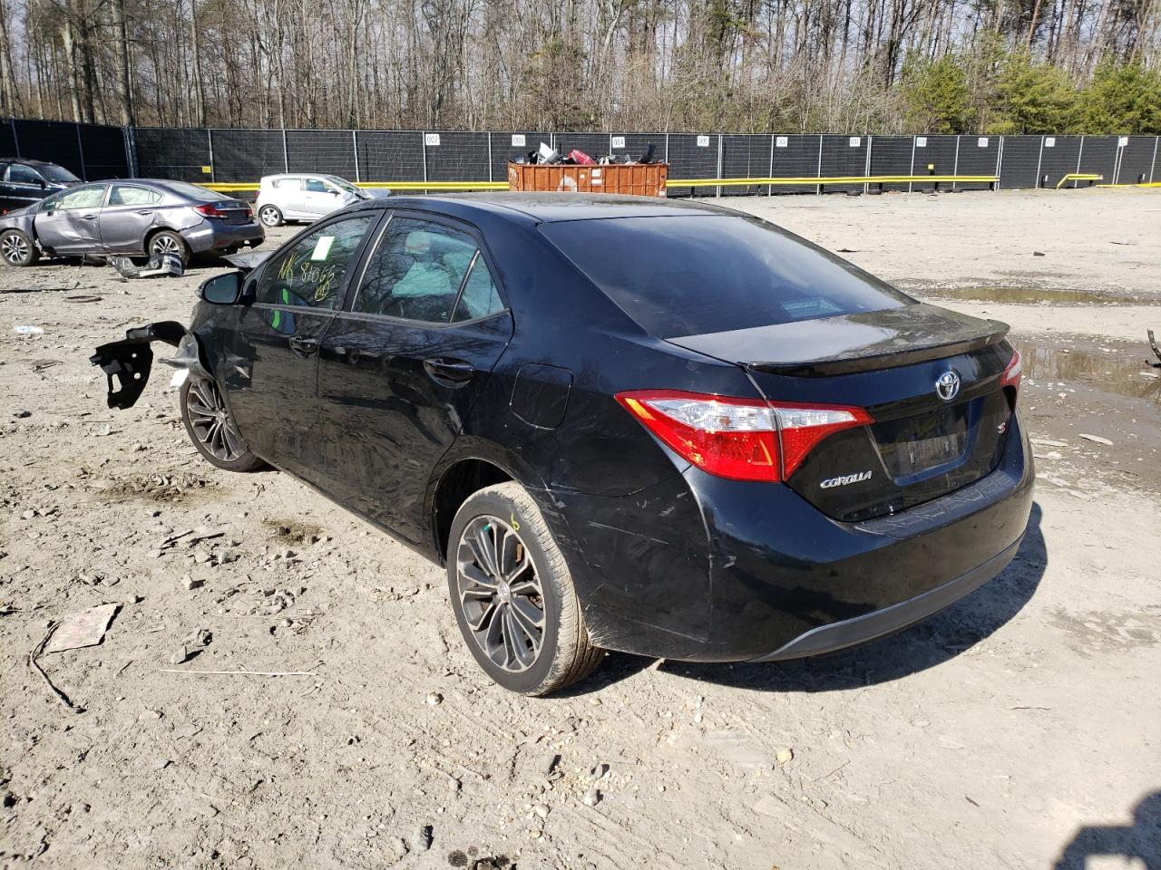 Photo 3 from auction – 2016 TOYOTA COROLLA L with VIN 2T1BURHE3GC566039