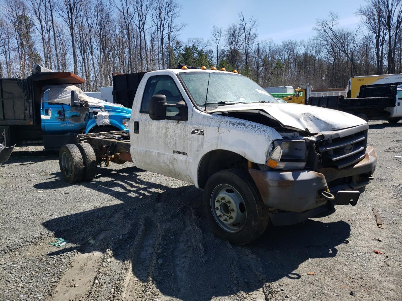 Photo 1 from auction – 2002 FORD F450 SUPER with VIN 1FDXF46F12EB74631