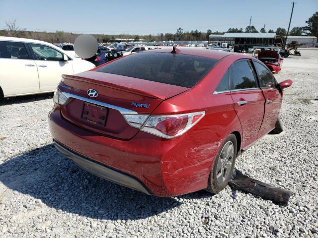 Photo 4 from auction – 2011 HYUNDAI SONATA HYB with VIN KMHEC4A44BA010982