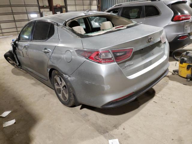 Photo 3 from auction – 2015 KIA OPTIMA HYB with VIN KNAGM4AD3F5082231