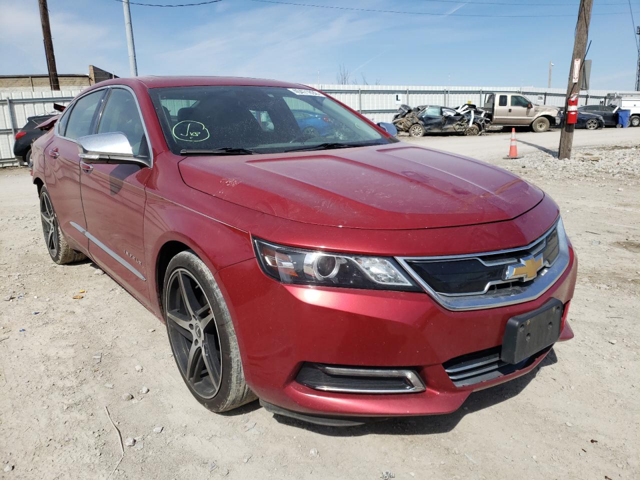 Photo 1 from auction – 2015 CHEVROLET IMPALA LTZ with VIN 2G1165S30F9230295